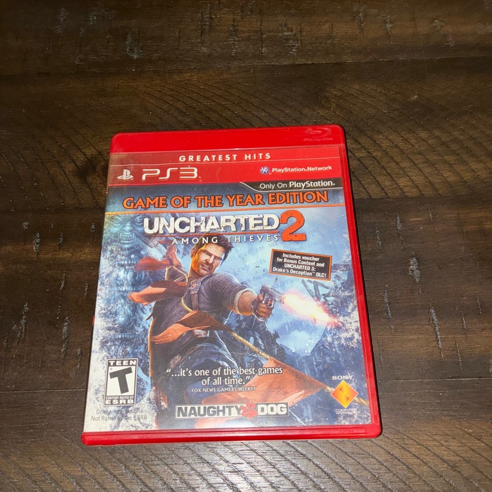 Uncharted 2: Among Thieves Game of the Year Edition (PS3) – Complete, Tested